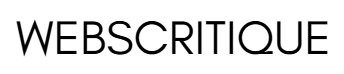 WEBSCRITIQUE